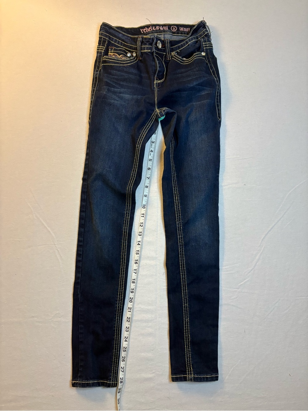 Dark Indigo Skinny Jeans for Women
